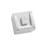 Surface Switch, 1 Gang, 1 Pole, 250VAC, 16A, WS Series, M80 - square, WS226-RG, Resistant Grey