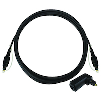 TOSLINK LEAD WITH RIGHT ANGLE ADAPTOR 15M - 04MM-TOS15