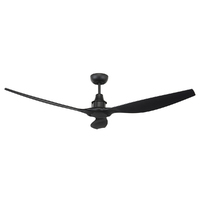 Brilliant Ceiling Fan 58inch DC Indoor/Outdoor Black w/remote