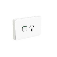 Skin Socket Sw Horiz Single 10A 250V, 3015C