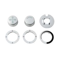 Knob Kit, 1 Gang, Top Hat, 4061EDIM-KB