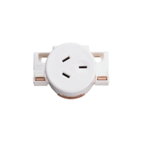 Socket Surface Quick Connect 250V 10A 413QC-WE