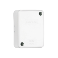 554C4 Junction Box, Giant, 45x86x58mm, Clip On Lid, 1 Earth, 3 Active Connector, White Electric