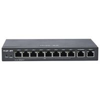 10 Port Managed PoE Router, 8x Gigabit PoE+, Up to 4 WAN Load Balanced, 70W