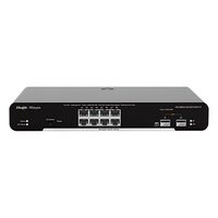 10 Port Gigabit Managed Network Switch (8 Port PoE, 2 SFP)