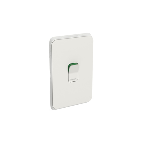 Skin Switch 45A 1G Rocker, 304145C-WY, Warm Grey