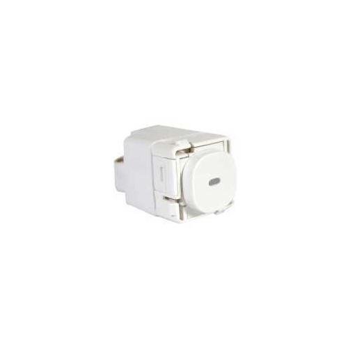 Push Button Switch LED, Impress Series 30, 30PBL-WE, White Electric