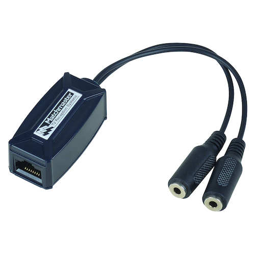 IR ADAPTOR RJ45 - 2 X 3.5MM SOCKET (MINI JACK) - 34MM-IRMJ
