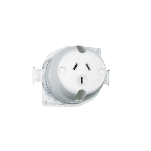 Socket Surface 3PIN 10A 250V 413-TR