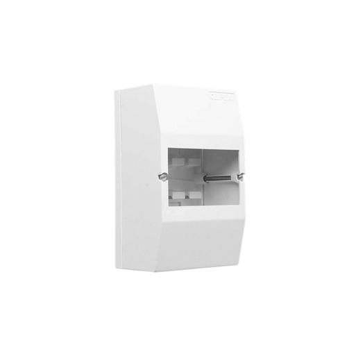 Enclosure Surface Mounting 4MOD DIN 4CC4-WE