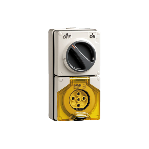 56 Series - Socket Switch Surface IP66 3PIN 32A 56C332-GY