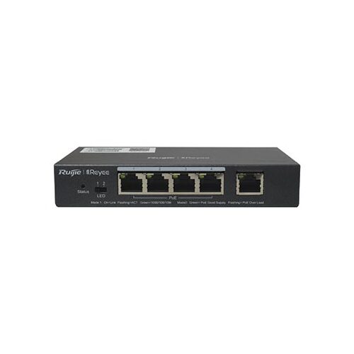 5 Port Gigabit Managed Network Switch (4 Port PoE, 1 Uplink)